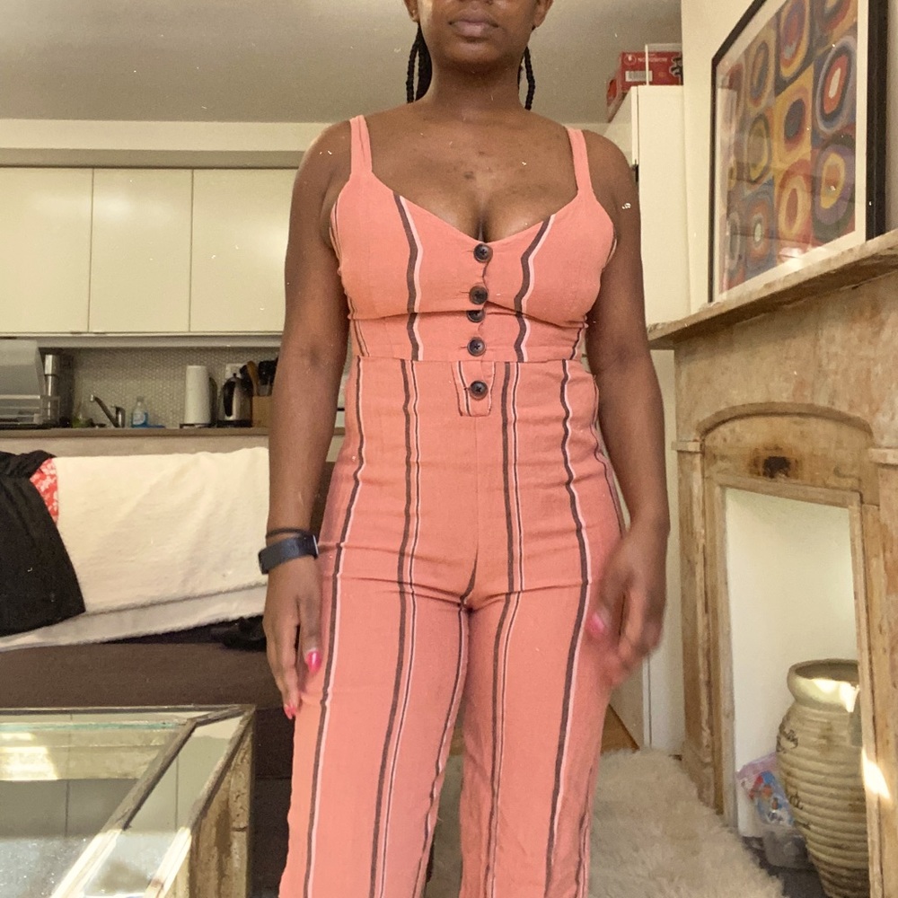 Salmon Jumpsuit